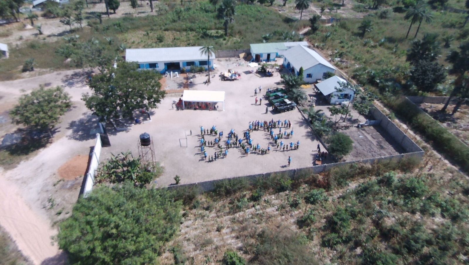 Clinic opening ceremony